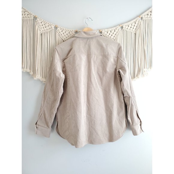 Banana Republic Corduroy Button Up Oversized Shacket XS - Picture 4 of 6